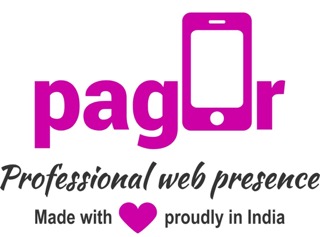pagr.in primary logo design
