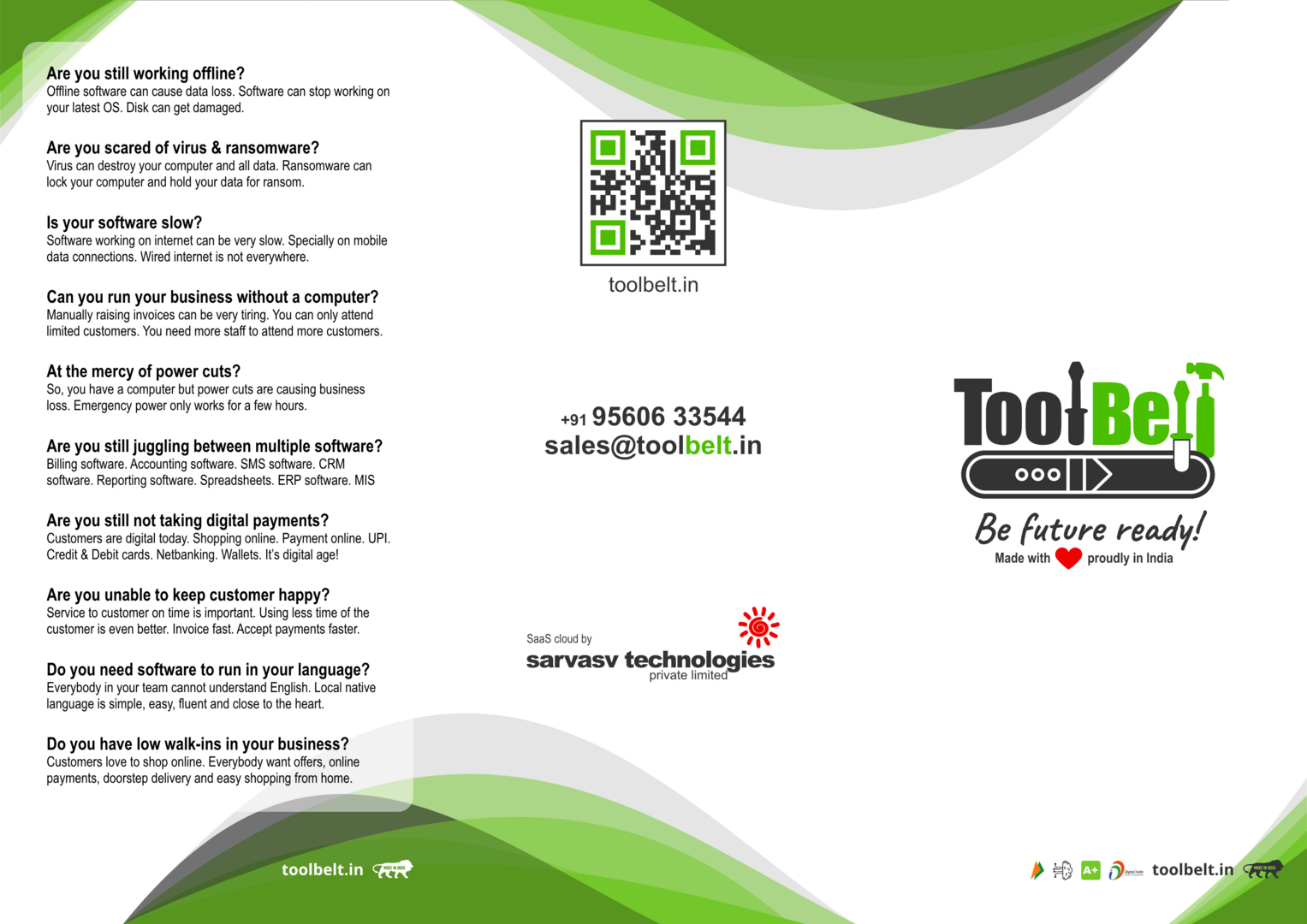 toolbelt brochure