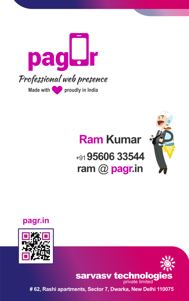 pagr business card
