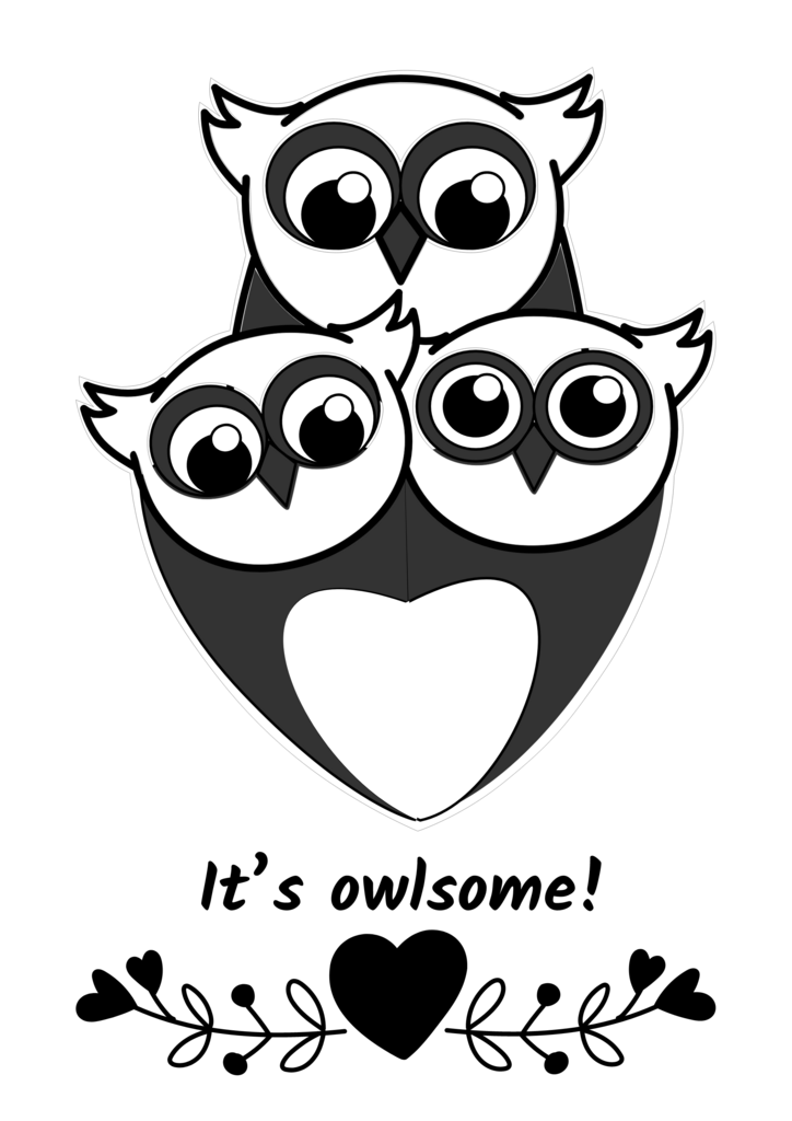 3owls logo black